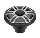 Hertz HMX 7.7 S-LD-G.2, Marine koaksialiniai garsiakalbiai, 19.6 cm, 100W RMS - Garsiakalbio apačia, sidabriniai elementai