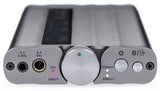 iFi Audio xDSD Gryphon, nešiojamas DAC stiprintuvas - Priekinė panelė su jungtimis ir mygtukais