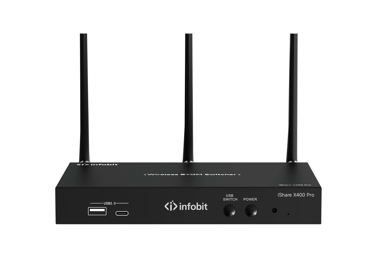 iShare X400 Pro Dual Screen BYOM komutatorius