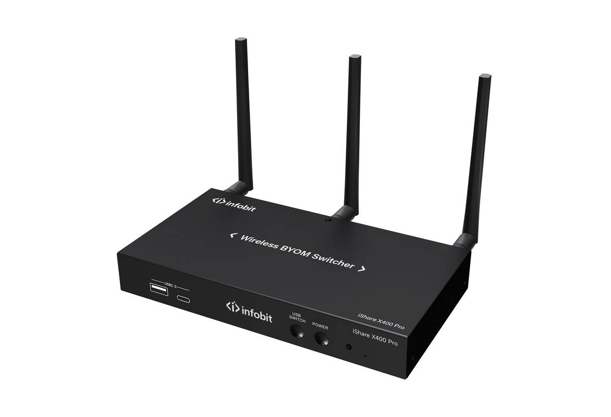iShare X400 Pro Dual Screen BYOM komutatorius