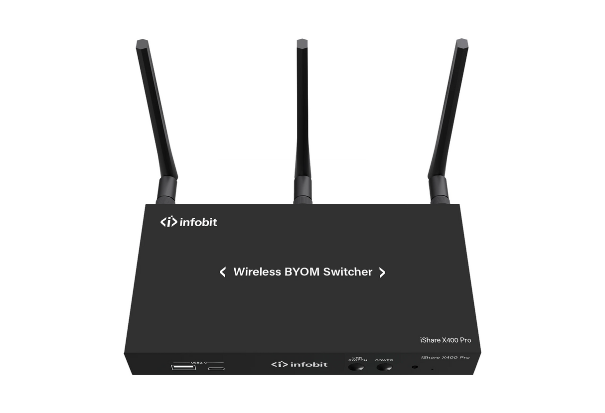 iShare X400 Pro Dual Screen BYOM komutatorius
