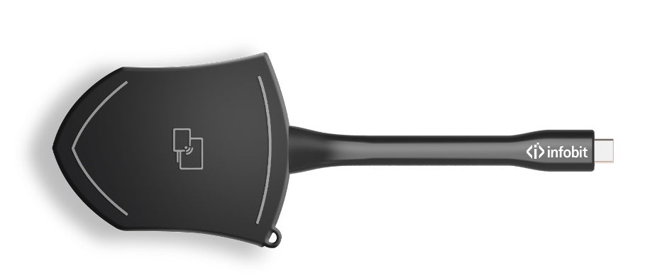 iShare CX iShare belaidė vaizdo konferencijų sistema BYOM, USB C belaidis dongle, 1080p