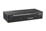 iSwitch 401MVK 4K60 4x1 KVM komutatorius su Multiviewer