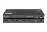 iSwitch 8K104 8K 1x4 HDMI komutatorius su garso ištraukimu