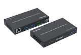 iTrans U3-TR100CB USB 3.2 Gen 1 ilgintuvas su USB-C ir USB-B, 100m