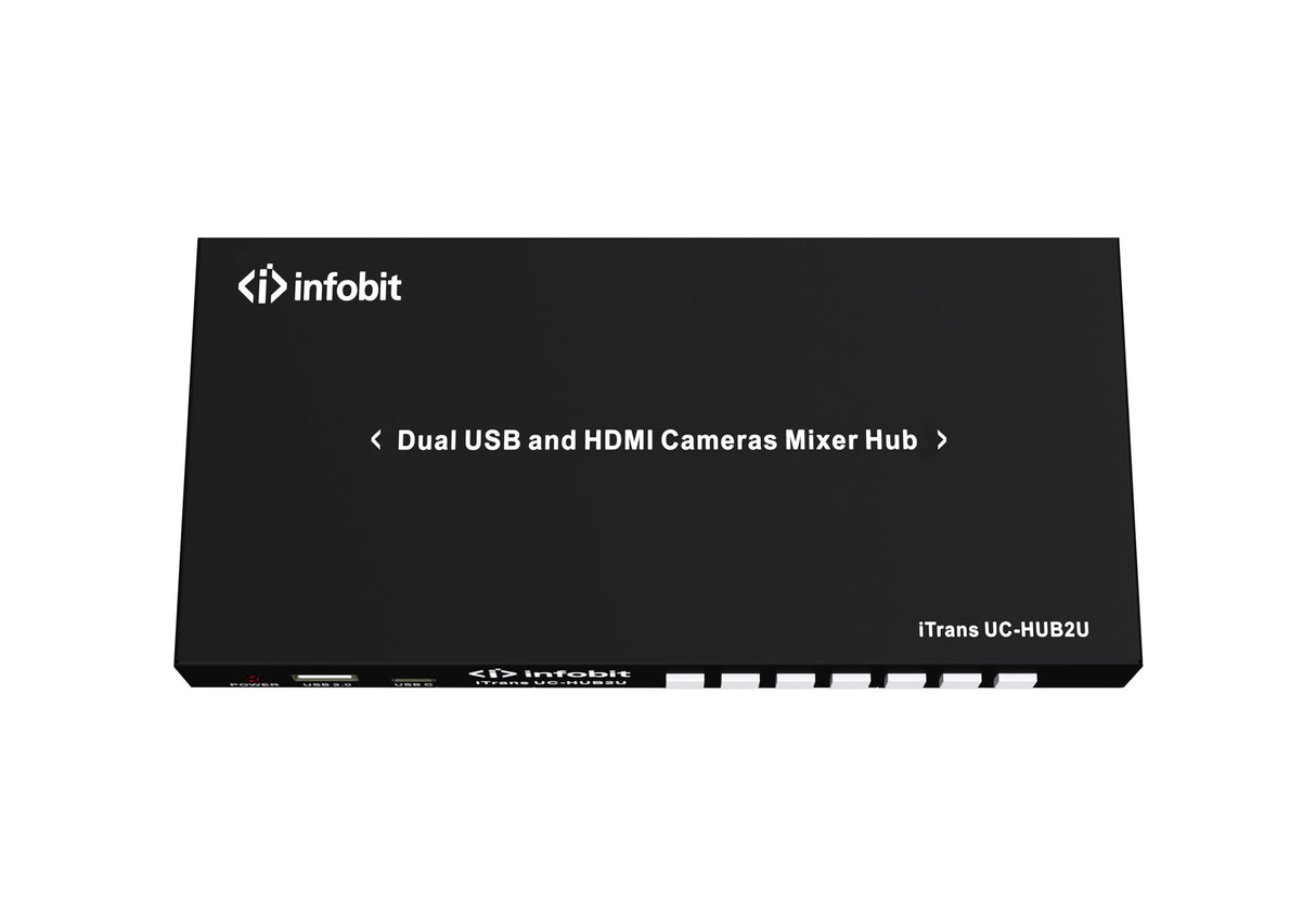 iTrans UC-HUB2U USB mikšeris, HDMI kamerų komutatorius