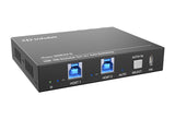 iTrans USB32-S USB komutatorius, 2x1 USB 3.2, 10Gbps su automatinio perjungimo funkcija