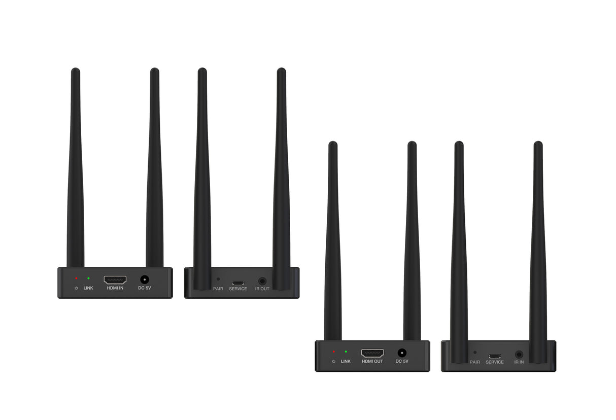 iTrans W100 HDMI 1080P belaidžiai ilgintuvai (Tx ir Rx), su vienpusiu IR, 100m