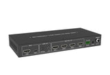 iWall 104C 4K60 HDMI vaizdo sienos komutatorius, 1x HDMI ir 1x USB C IN, 4x HDMI OUT