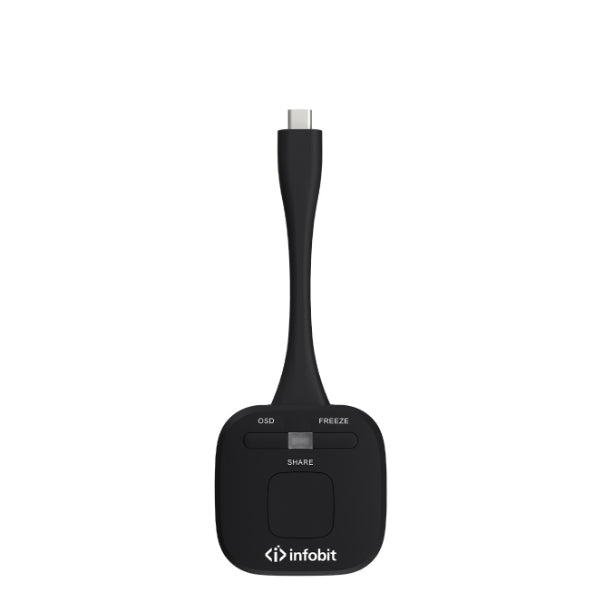 iShare CX4 belaidis dongle, USB-C, 4K30 BYOD/BYOM, juodas