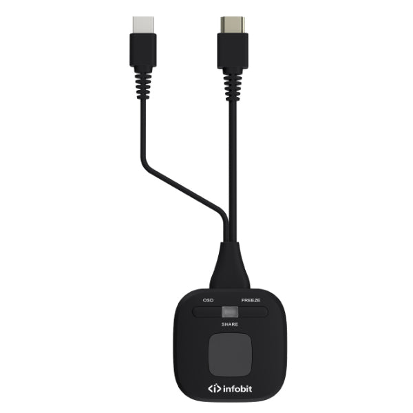 iShare HX4 HDMI belaidis dongle, USB-A, 4K30, BYOD/BYOM, juodas