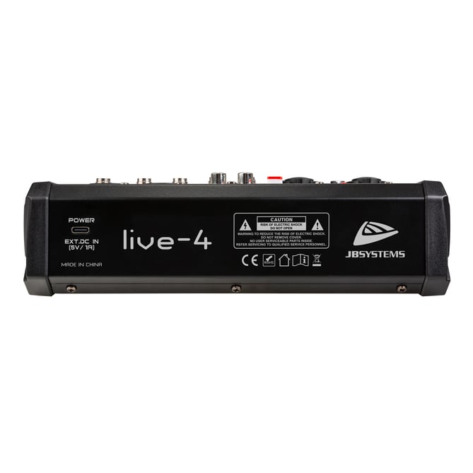 JB Systems LIVE-4, 3-ių kanalų mikšerinis pultas