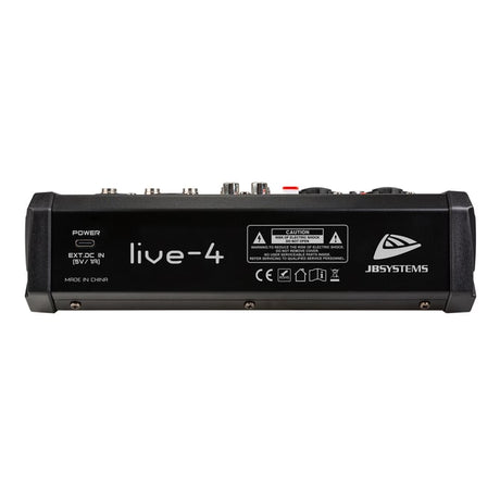 JB Systems LIVE-4, 3-ių kanalų mikšerinis pultas
