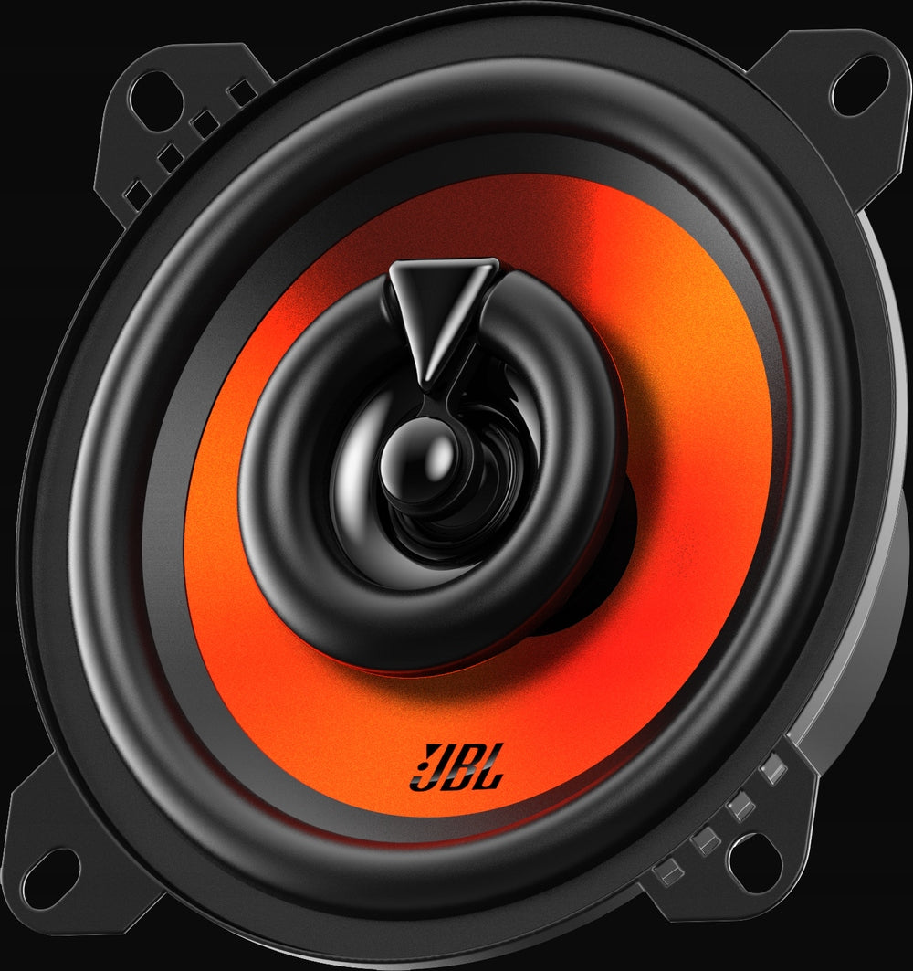 JBL Stage1 42F, 10 cm koaksialiniai garsiakalbiai - Juodi tvirtinimo laikikliai su skylutėmis