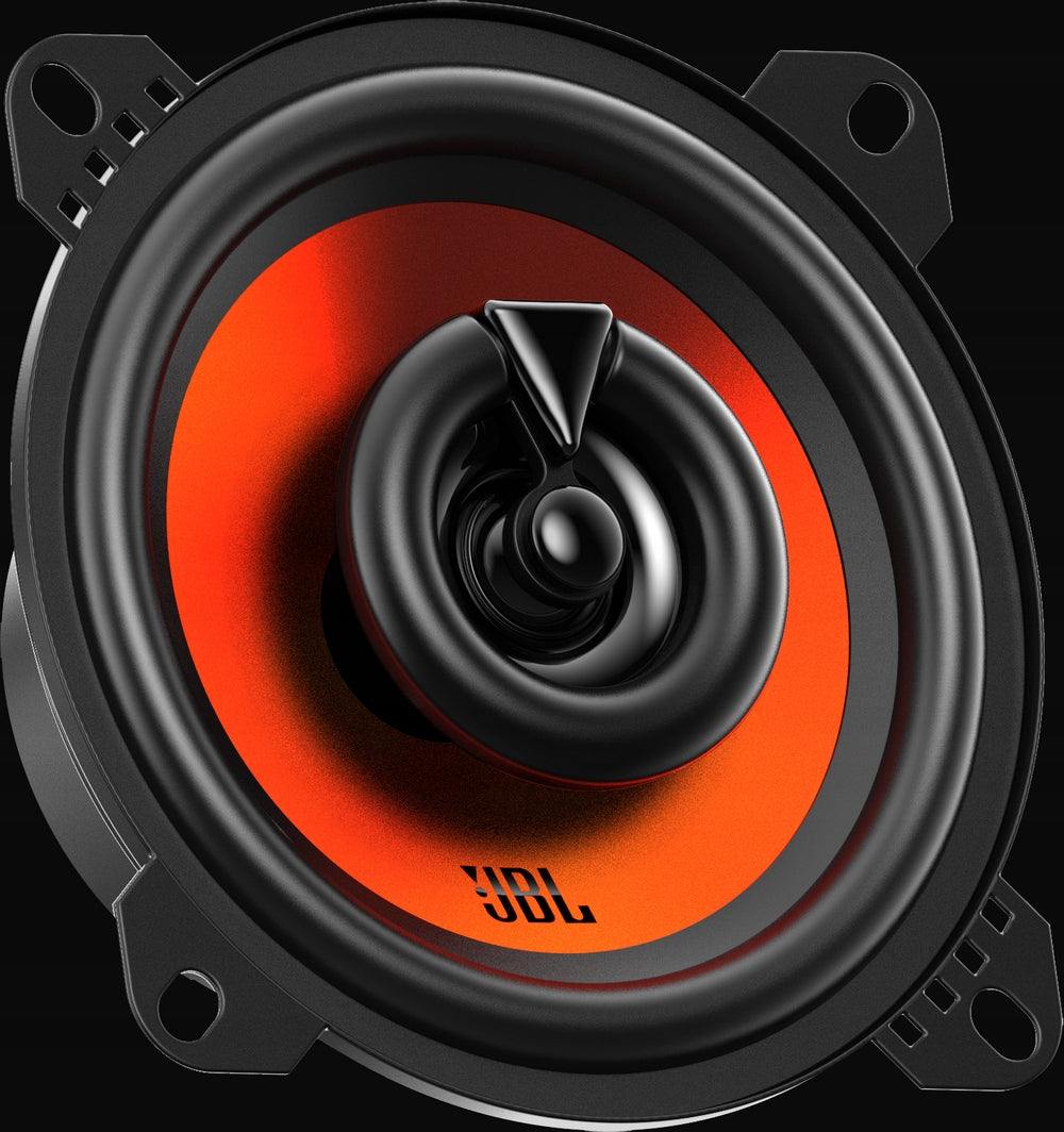 JBL Stage1 42F, 10 cm koaksialiniai garsiakalbiai - Ryškus oranžinis garsiakalbio kūgis