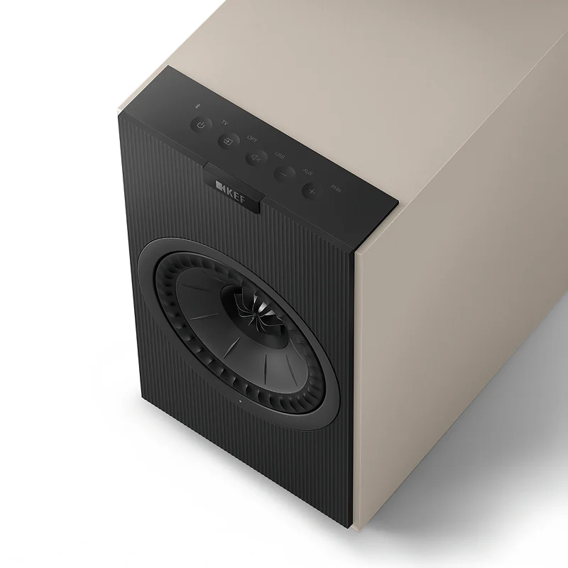 KEF Coda W, aktyvios belaidės lentyninės garso kolonėlės