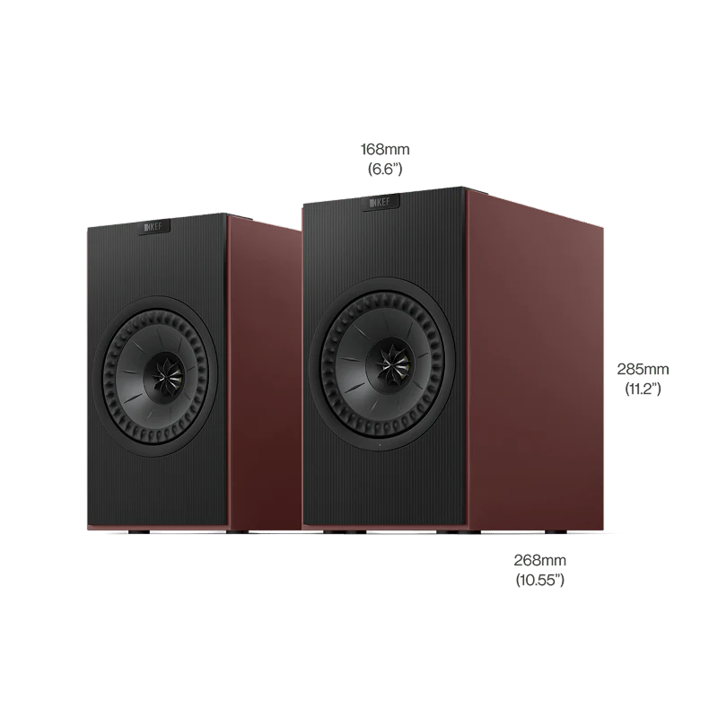KEF Coda W, aktyvios belaidės lentyninės garso kolonėlės