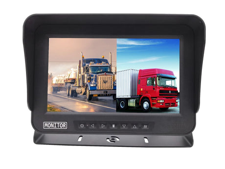 AHD KT-M1018AQ, 10" 4-ių kamerų (QUAD) monitorius
