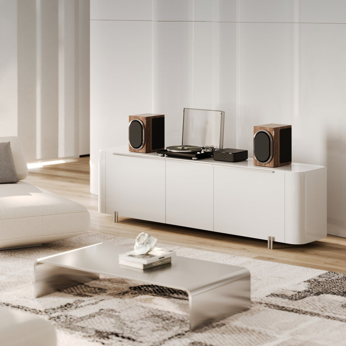 Loewe Inicio, lentyninės garso kolonėlės