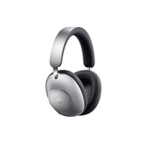 Loewe Leo, belaidės Over-Ear tipo ausinės su ANC - Sidabrinės ausinės, šoninis vaizdas, logotipas