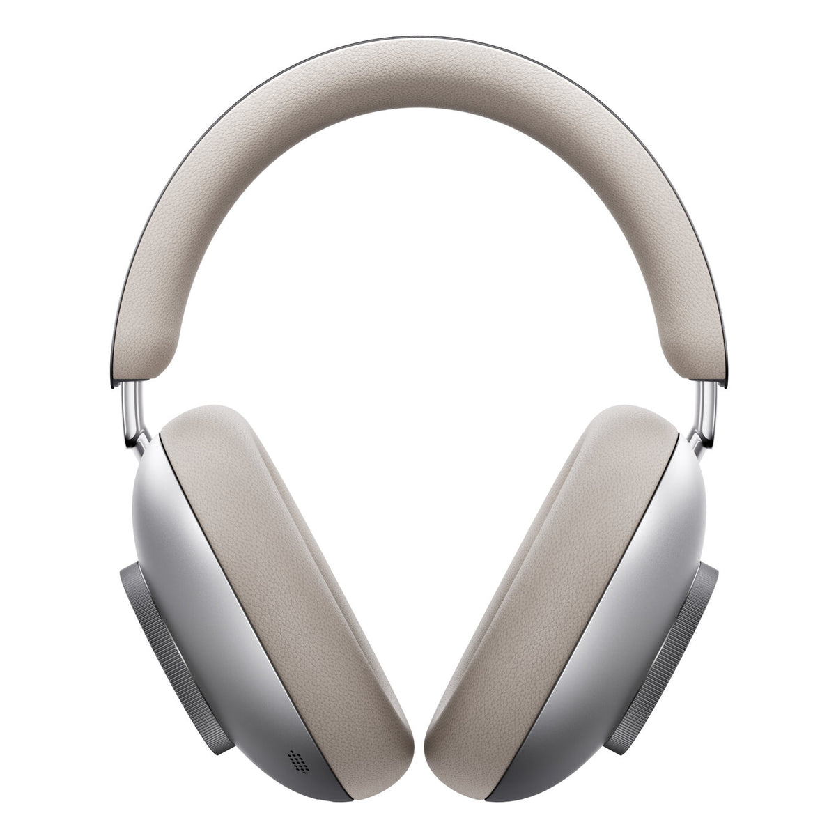 Loewe Leo, belaidės Over-Ear tipo ausinės su ANC - Sidabrinis korpusas su odinėmis dalimis