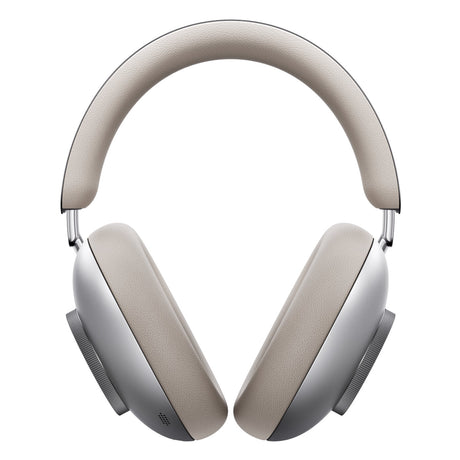 Loewe Leo, belaidės Over-Ear tipo ausinės su ANC - Sidabrinis korpusas su odinėmis dalimis