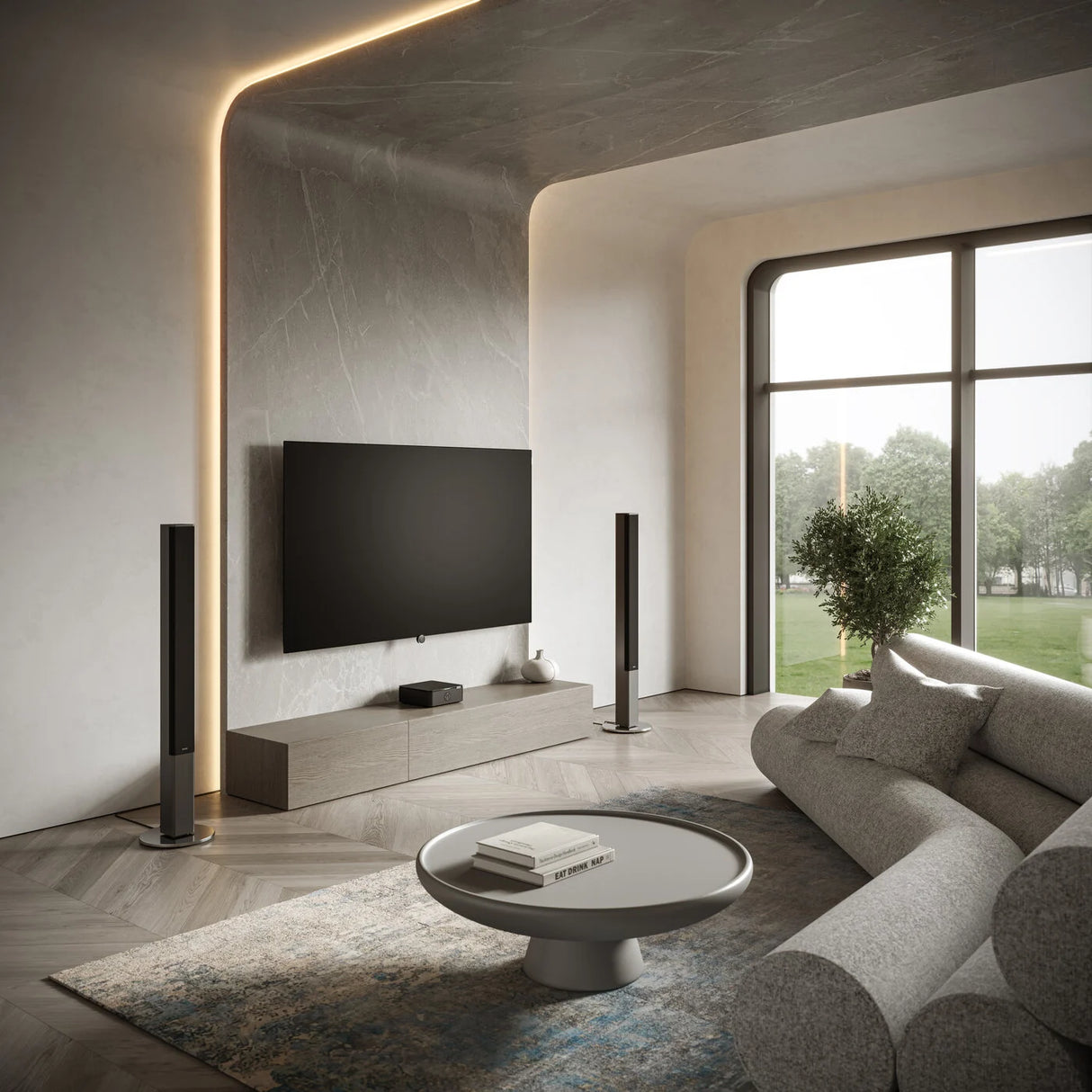 Loewe MULTI.ROOM AMP, 2-ių kanalų stereo stiprintuvas