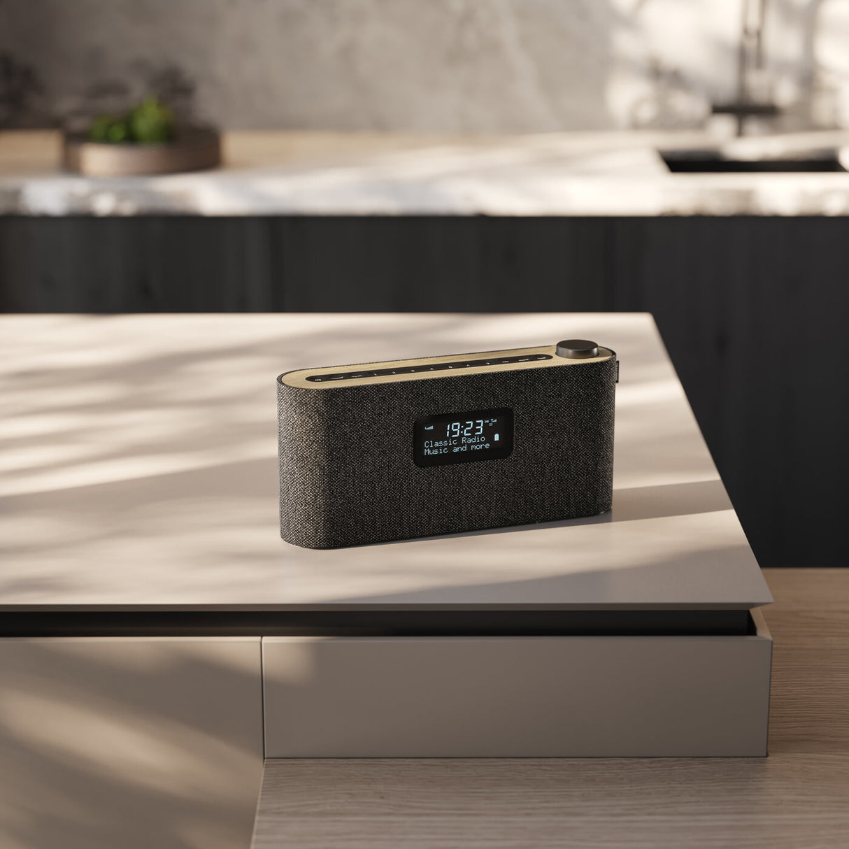 Loewe Radio.Frequency, nešiojamas DAB+ / FM radijo imtuvas su Bluetooth