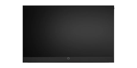 Loewe Stellar 77", 4K OLED televizorius - Šoninis kampas, jungtys matomos dešinėje