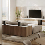 Loewe We. BOOST, belaidė 4.1.2 Dolby Atmos namų kino sistema