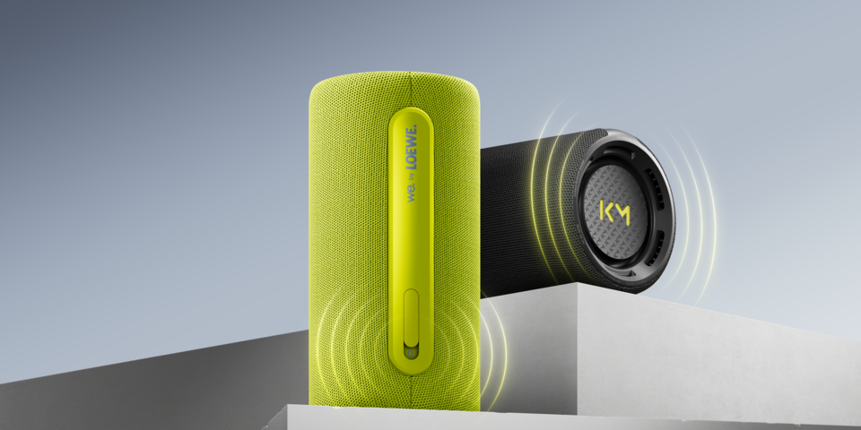 Loewe We. HEAR pro, nešiojama Bluetooth kolonėlė