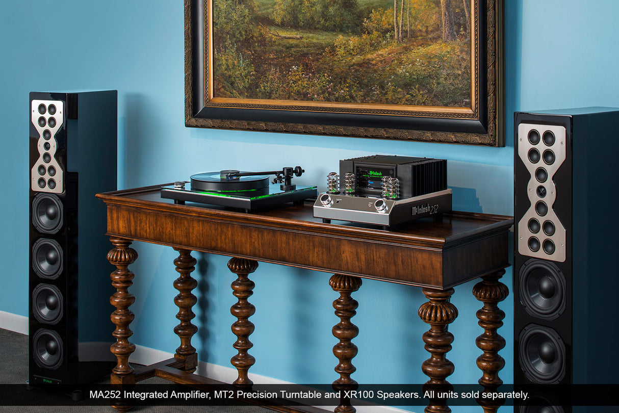 McIntosh MT2, patefonas su MM galvute