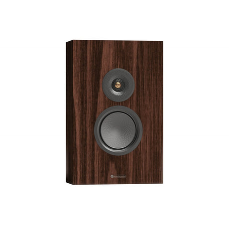 Monitor Audio Silver On-Wall 8G, sieninė garso kolonėlė - Medžio rašto korpusas, logotipas apačioje