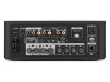 Marantz MCR 60n DAB, tinklo grotuvas su CD grotuvu ir stiprintuvu - Gausybė jungčių, HDMI, USB, tinklo lizdas