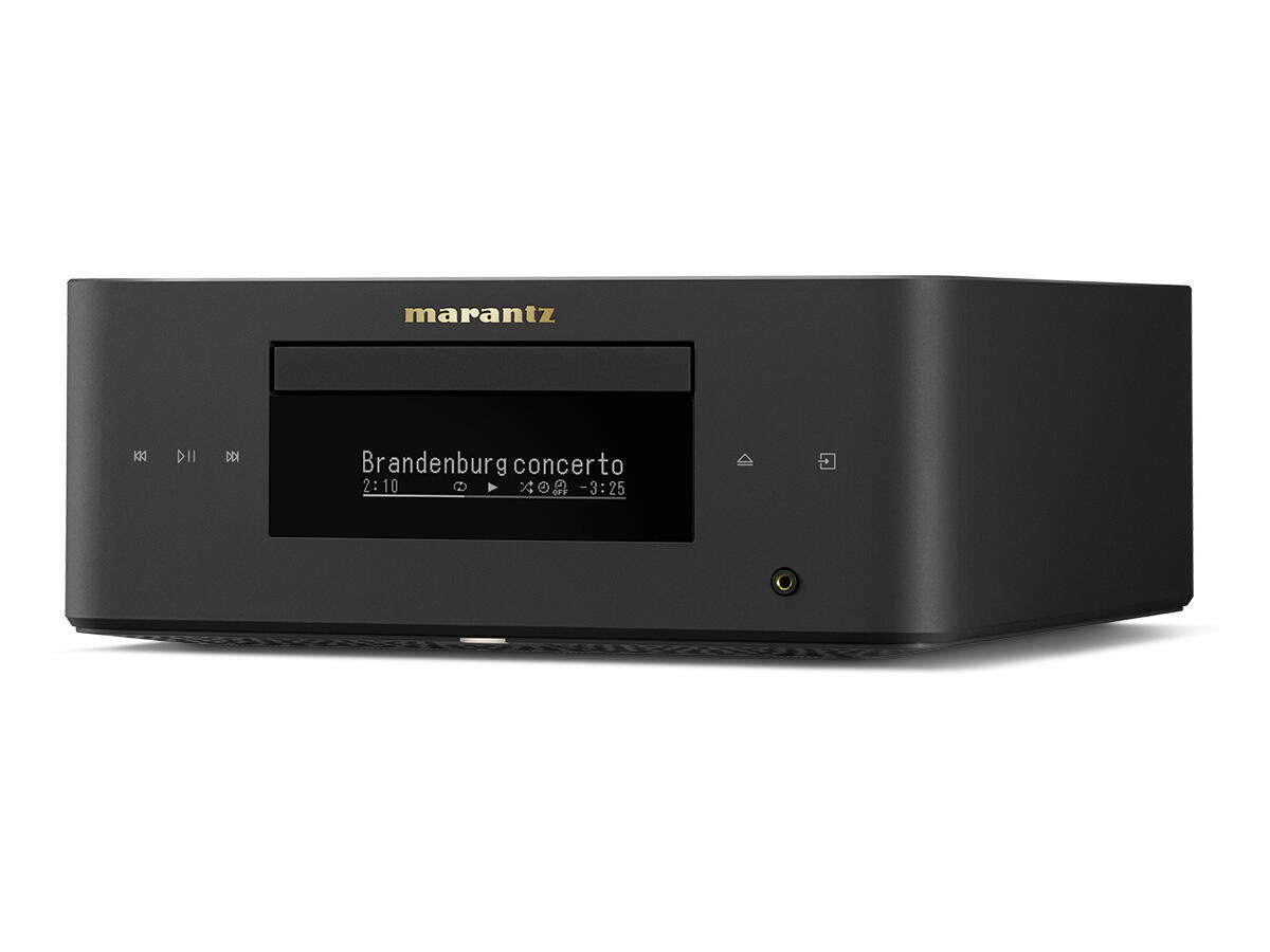 Marantz MCR 60n DAB, tinklo grotuvas su CD grotuvu ir stiprintuvu - Juodas prietaisas, ekranas su tekstu