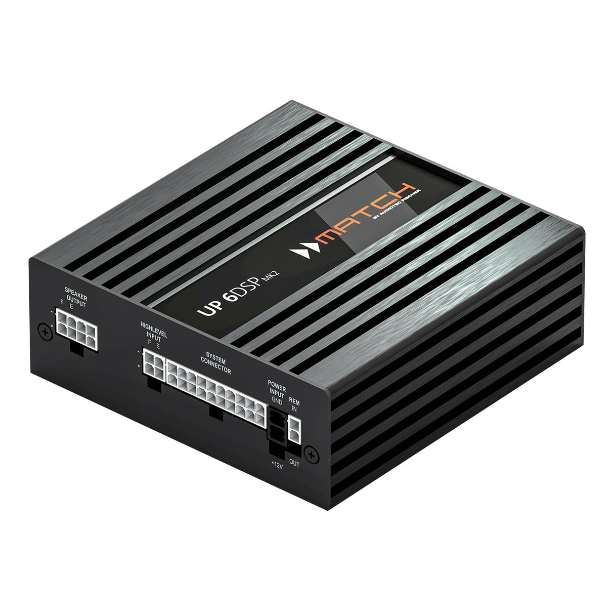 MATCH UP 6DSP MK2, 6-ių kanalų DSP automobilinis stiprintuvas