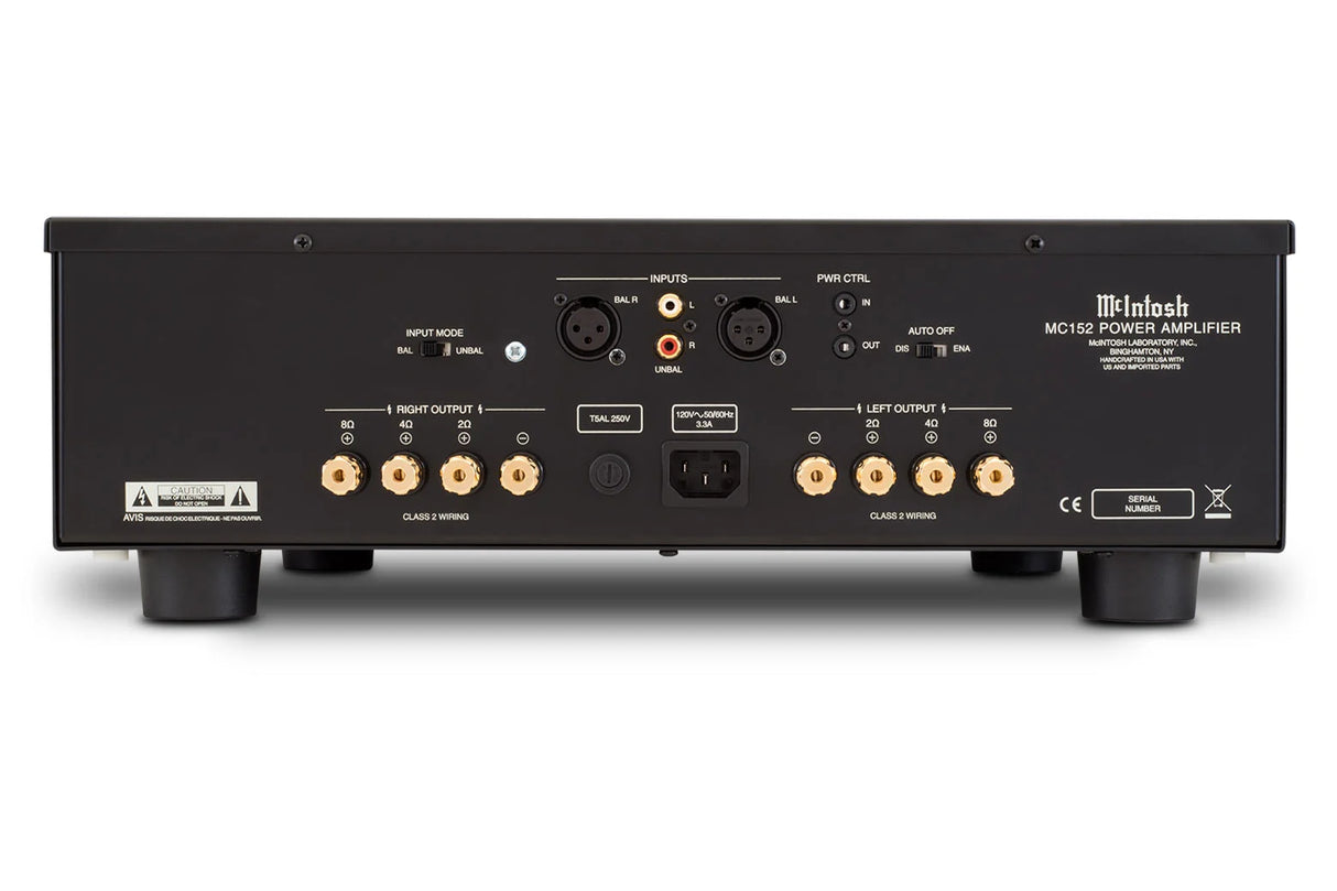 McIntosh MC152, 2-jų kanalų tranzistorinis galios stiprintuvas