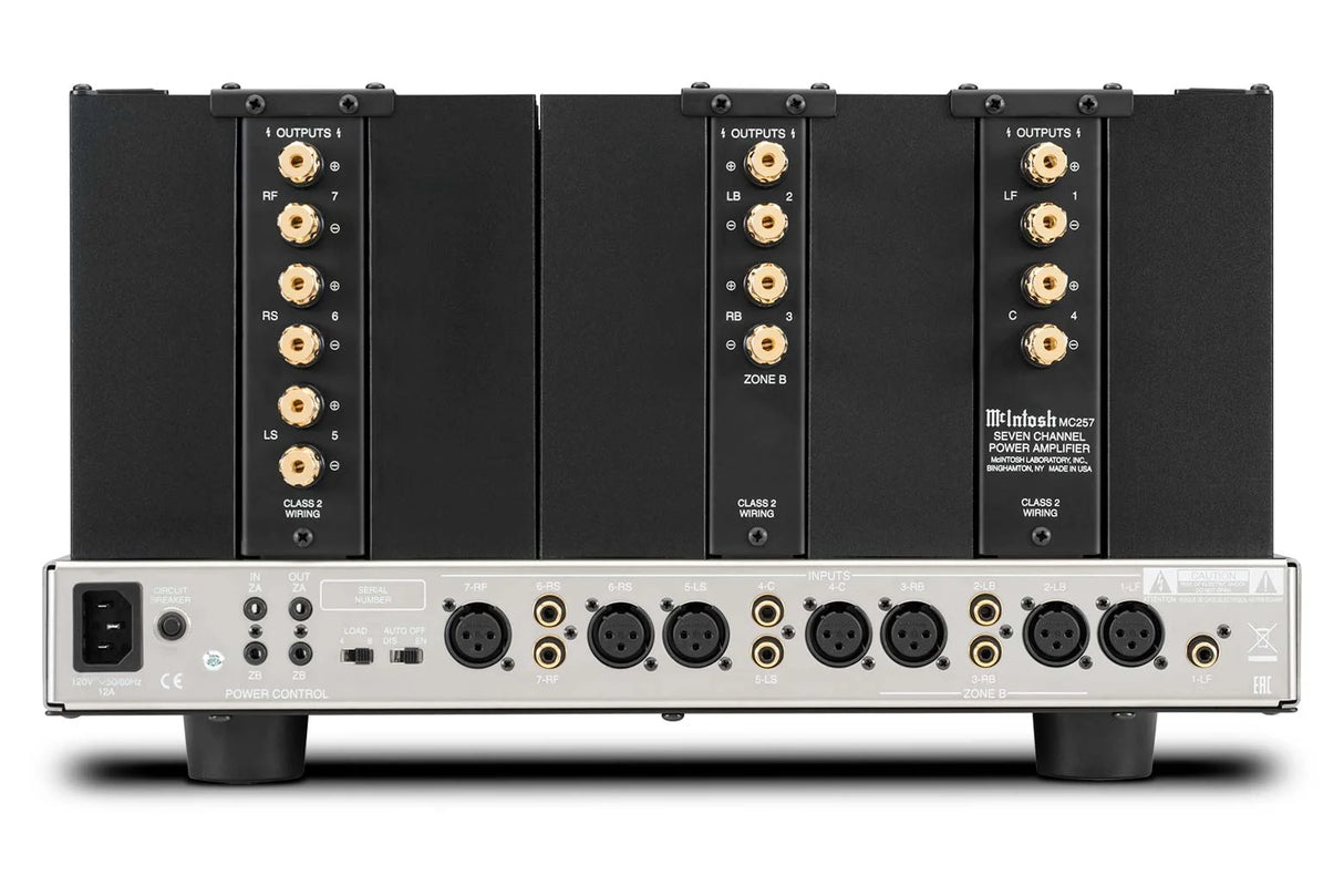 McIntosh MC257,  7-ių kanalų tranzistorinis galios stiprintuvas