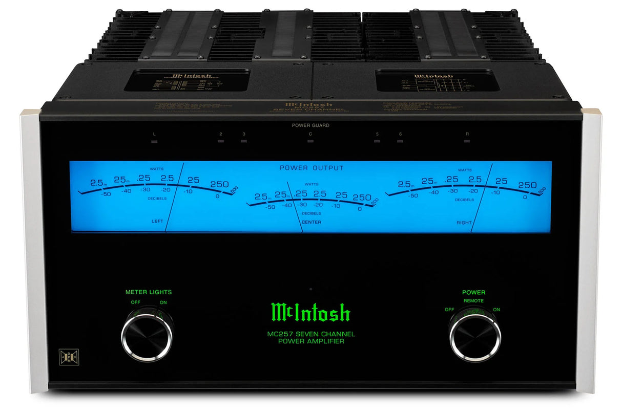 McIntosh MC257,  7-ių kanalų tranzistorinis galios stiprintuvas