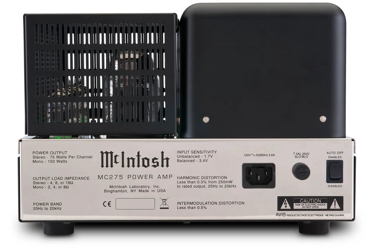 McIntosh MC275, 2-ių kanalų lempinis galios stiprintuvas
