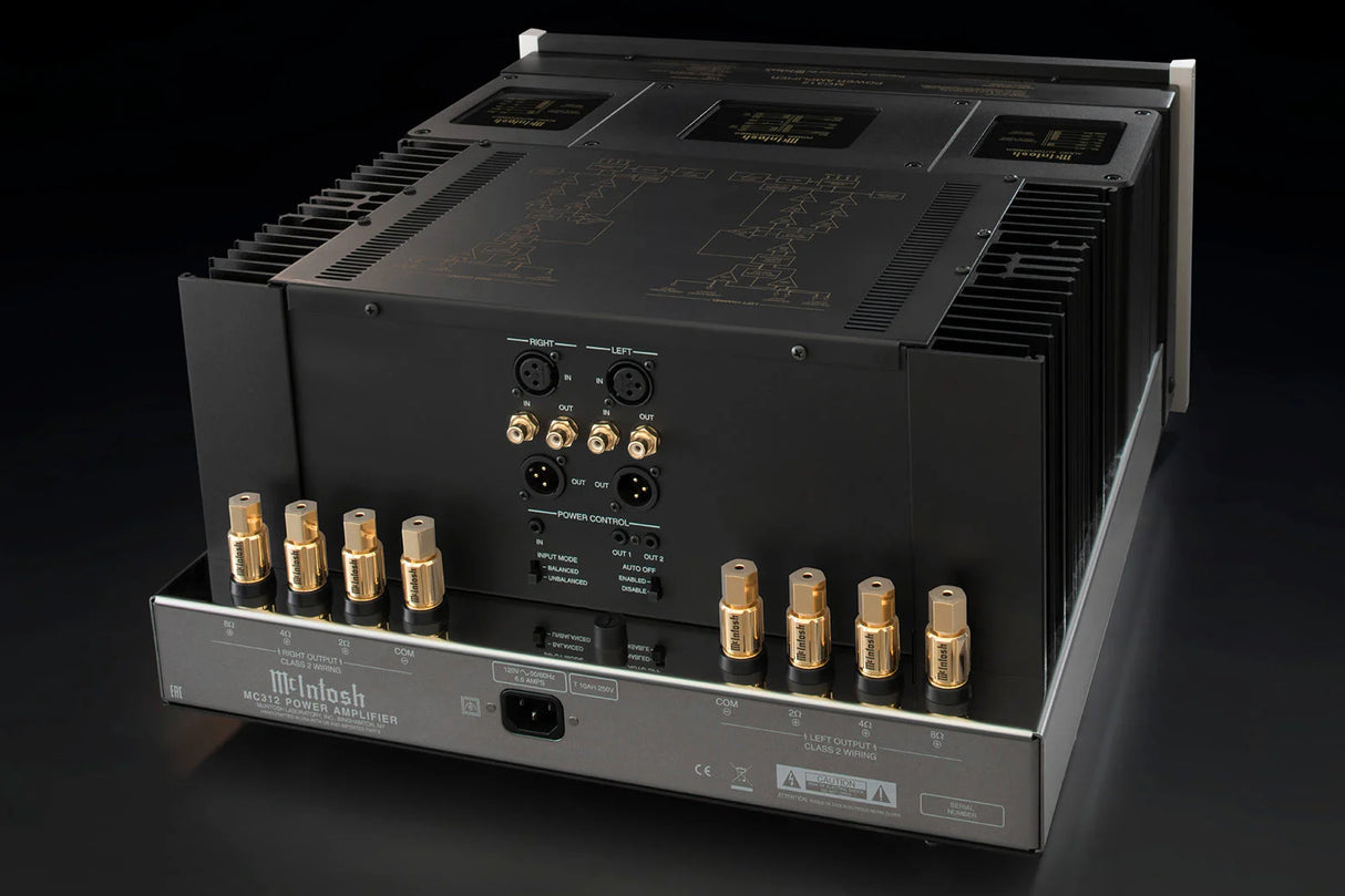McIntosh MC312, 2-ių kanalų tranzistorinis galios stiprintuvas