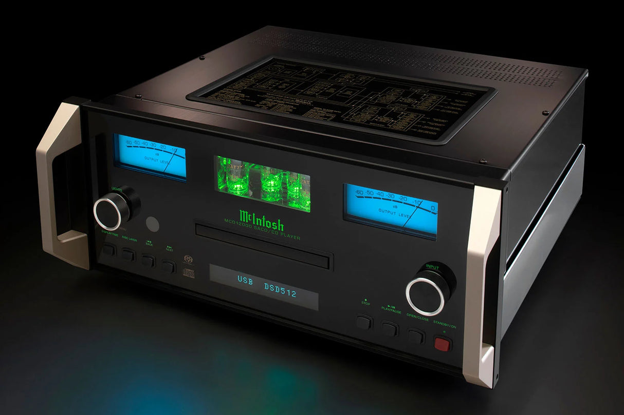 McIntosh MCD12000, 2-jų kanalų SACD/CD grotuvas su DAC
