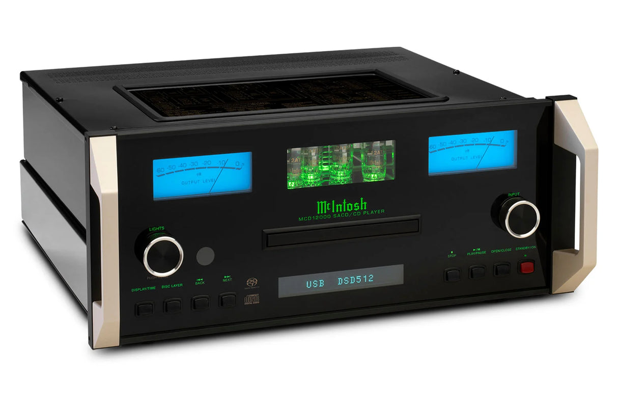 McIntosh MCD12000, 2 jų kanalų SACD/CD grotuvas su DAC