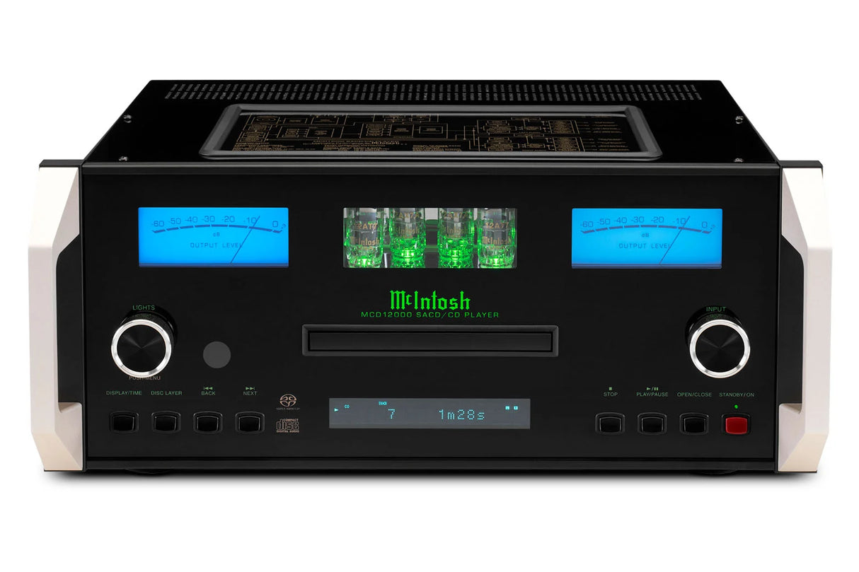 McIntosh MCD12000, 2 jų kanalų SACD/CD grotuvas su DAC