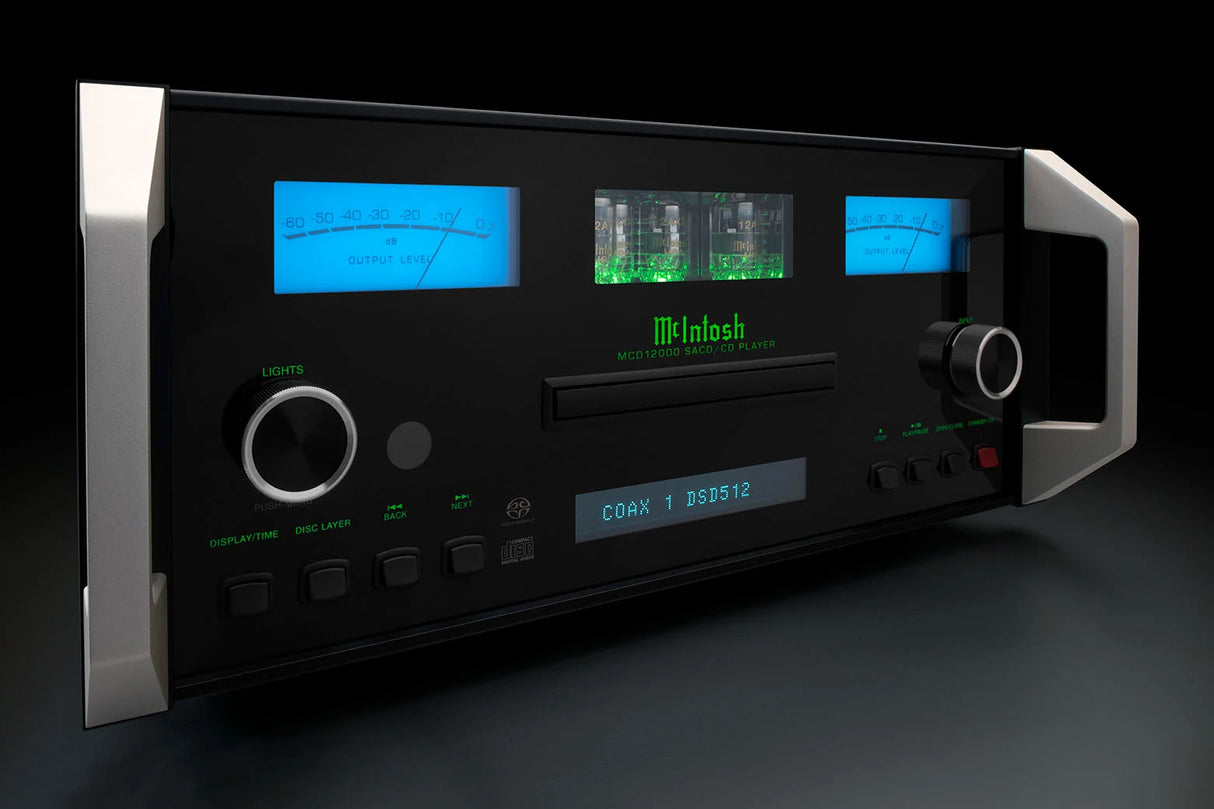 McIntosh MCD12000, 2 jų kanalų SACD/CD grotuvas su DAC