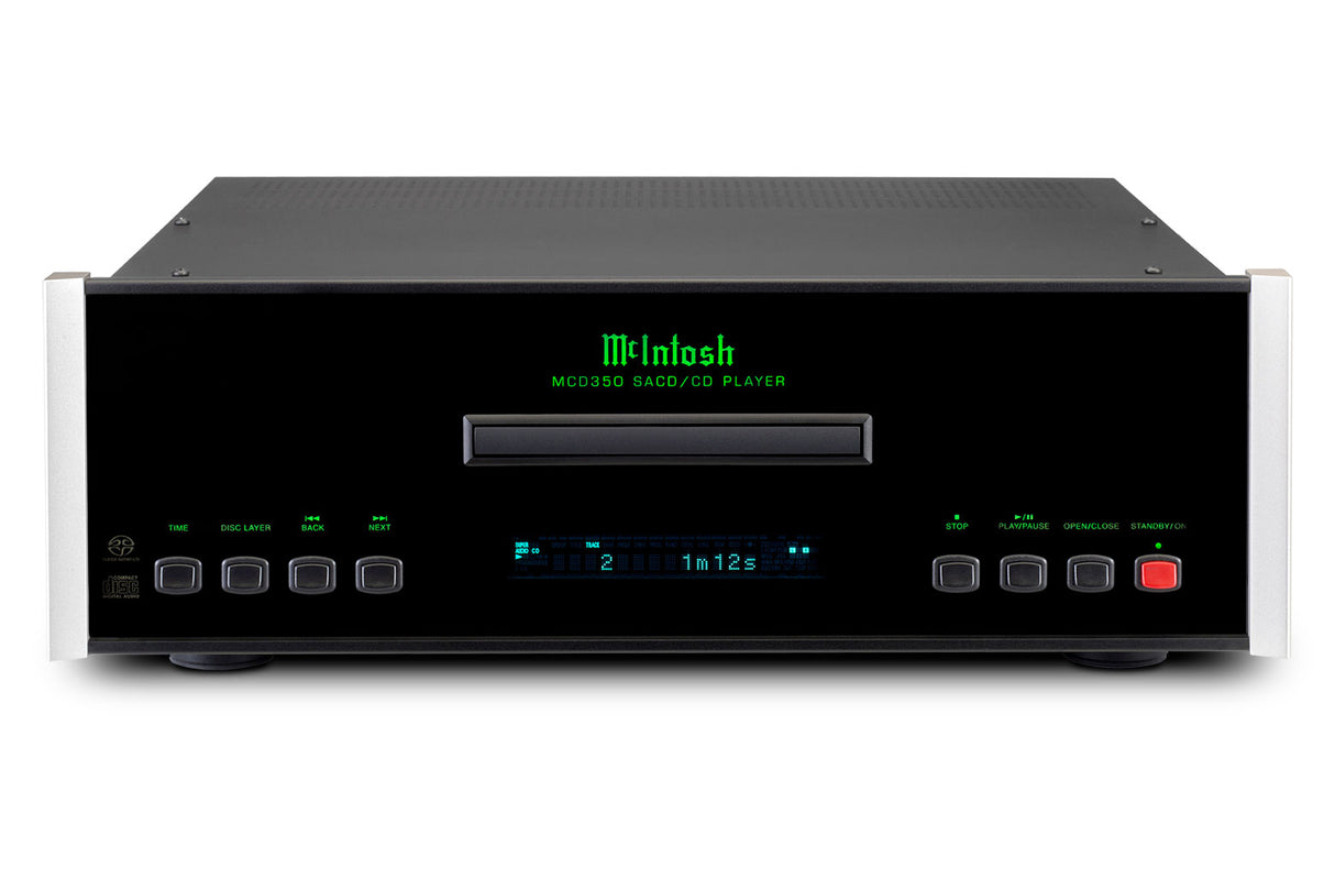 McIntosh MCD350, 2-jų kanalų SACD/CD grotuvas su DAC