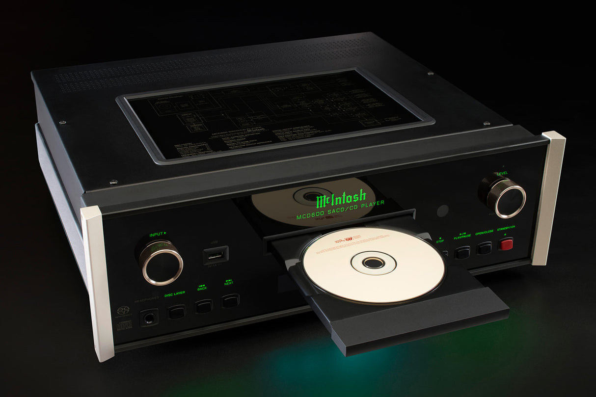 McIntosh MCD600, 2-jų kanalų SACD/CD grotuvas su DAC