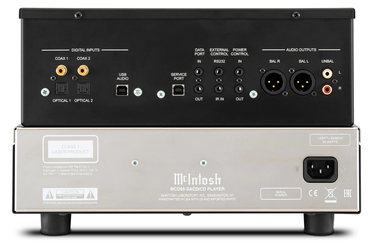 McIntosh MCD85, 2-jų kanalų SACD/CD grotuvas su DAC