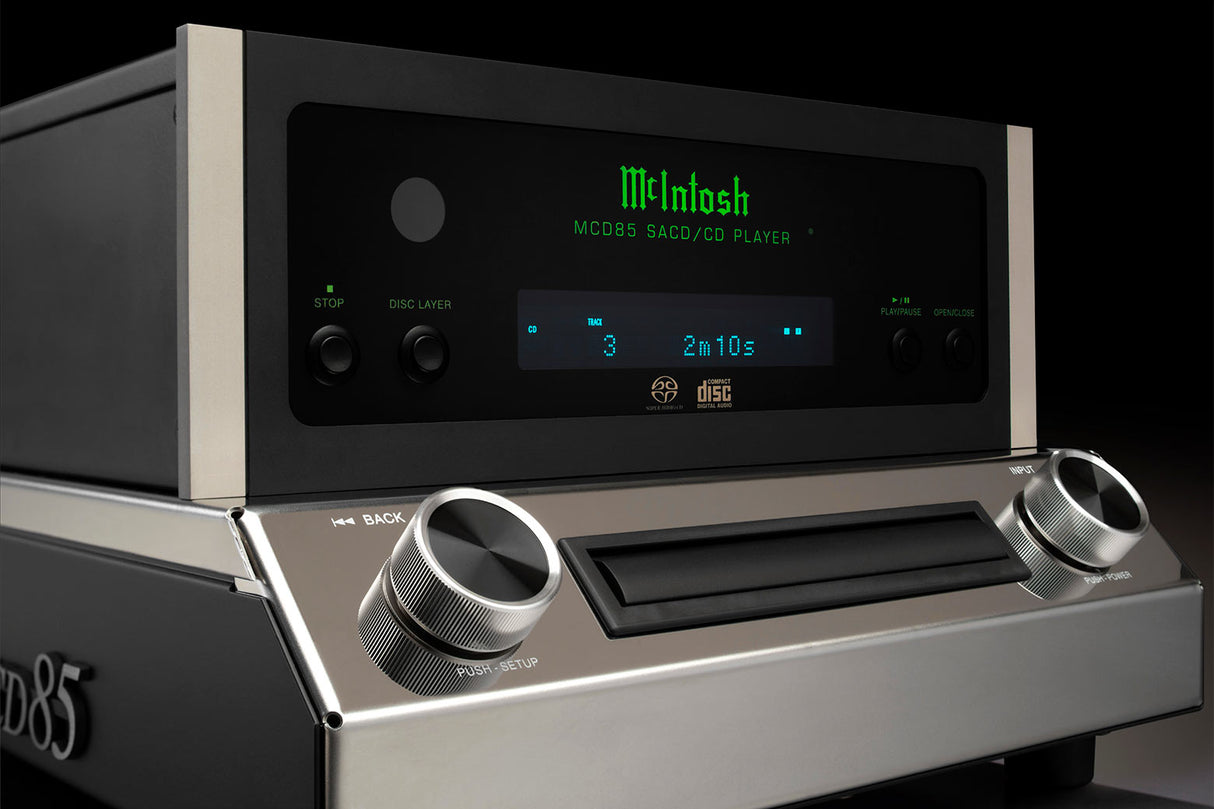McIntosh MCD85, 2-jų kanalų SACD/CD grotuvas su DAC