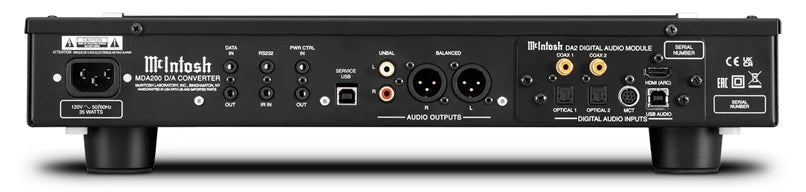 McIntosh MDA200, skaitmeninis - analoginis keitiklis